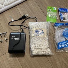 GEX エアポンプ&テトラ外掛式フィルターその他セットの画像