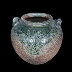 (中古)信楽焼 花瓶の画像