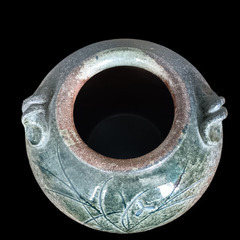 (中古)信楽焼 花瓶の画像