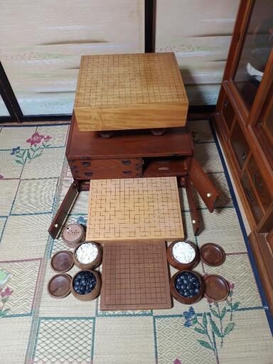 囲碁 碁盤 碁石セット (森のウータン) 仁賀保の囲碁、将棋、麻雀