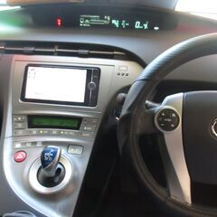 Ｈ２４　プリウス　グレードＳ　車検２年付き　純正ナビ　TV・DVD・CD・ETC　Bluetooth　バックカメラの画像