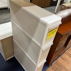 【広島石内店】ジモティｰ割！！ｷｬｽﾀ-付き隙間収納/クリ-ニング済み/HG-6637の画像