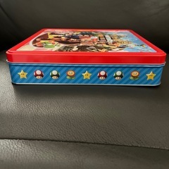 スーパーニンテンドーワールド　お菓子缶　の画像