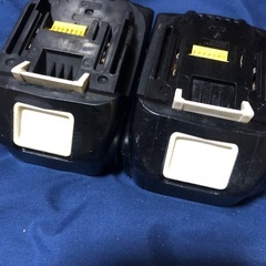 マキタ18v純正5AバッテリーBL1850、２個の画像