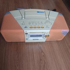 ジャンク品Panasonic CD.MDラジカセの画像