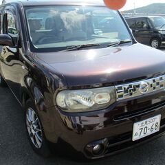 キューブ　4WD CVT 車検残有り　令和8年6月21日まで　走行距離が少ない。美車です。の画像