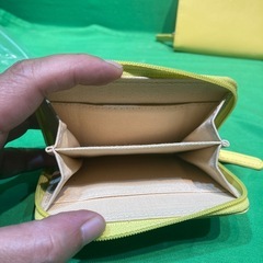 黄色 長財布&小銭入れの画像