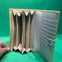 黄色 長財布&小銭入れの画像