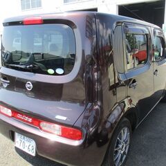 キューブ　4WD CVT 車検残有り　令和8年6月21日まで　走行距離が少ない。美車です。の画像