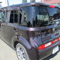 キューブ　4WD CVT 車検残有り　令和8年6月21日まで　走行距離が少ない。美車です。の画像