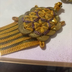 五円玉アート　鶴亀🐢の画像