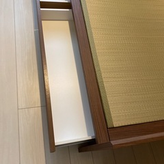 ニトリいぐさタタミ床板ベッド「シデン」の画像