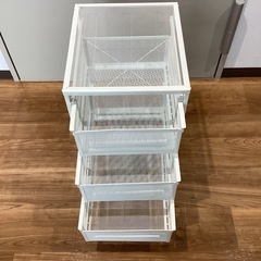 アルミバスケットIKEA【町田市再生家具】0801の画像