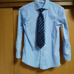 男児スーツ150(シャツ,ブレザー,ネクタイ セット)の画像