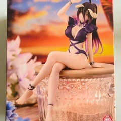 オーバーロード ぬーどるストッパーフィギュア アルベド 水着ダークパープルの画像