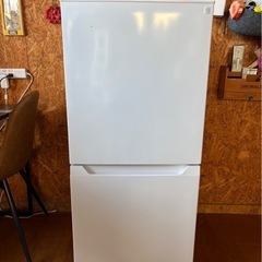 H0103 ニトリ　Nsimple 2022年　121L  2ドア冷蔵庫　の画像
