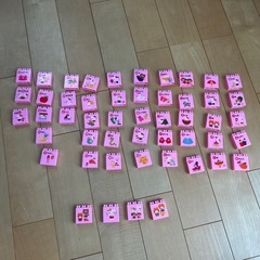 ひらがなブロック（キティちゃん）の画像