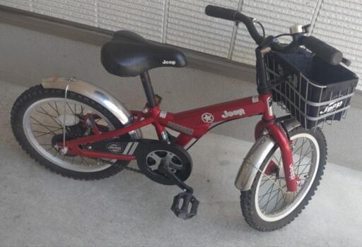 jeep 16インチ自転車赤【都内直接受け渡し希望です】 ヨドバシ.com - ジープ Jeep 幼児用自転車 16インチ 補助輪付き