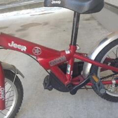 Jeep キッズ自転車 16インチの画像