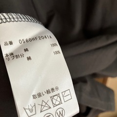 新品タグ付綿100％半袖ワンピースの画像