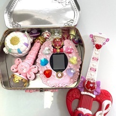 プリキュアなどおもちゃセットの画像