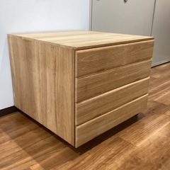 キャスター付き桐たんす【町田市再生家具】251311の画像
