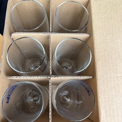 新品未使用　アサヒ　ビールグラス　6個
の画像