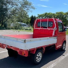 スズキ　キャリィ　車検満タン　オートマ　軽トラ　AT　軽トラック　エアコン　パワステ　切り替え4WD 　の画像
