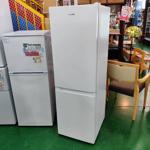2024年式　173L 冷蔵庫 RCB179WH 173L ホワイト Amazon.co.jp: COMFEE' 冷蔵庫 173L 2ドア 右開き ホワイト