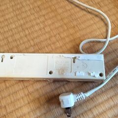 電源タップ 電源コード 中古の画像