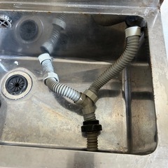 中古 ステンレスシンクの画像