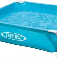 INTEX フレームプール　ブルー　新品・未使用の画像