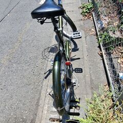 リサイクルショップどりーむ鹿大前店　No.313　自転車　20インチ　切り替え・カゴ付き🎵　お手頃価格🎵　ブレーキワイヤー交換済み！　整備済み　すぐ乗って帰れます(≧▽≦)の画像
