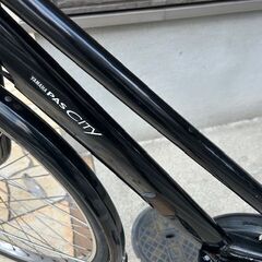 🌈美車🌈バッテリーほぼ新品　8.9Ah💗YAMAHA　ヤマハ　パスシティL　新基準　電動自転車　電動アシスト自転車　中古　27インチ　8013の画像