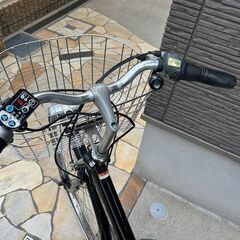 🌈美車🌈バッテリーほぼ新品　8.9Ah💗YAMAHA　ヤマハ　パスシティL　新基準　電動自転車　電動アシスト自転車　中古　27インチ　8013の画像