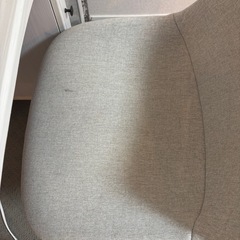 ニトリ デスク　フローリオ　ホワイト　※チェア付きの画像