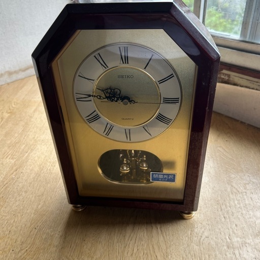 置き時計seiko (アジマット) 上永谷の家庭用品《その他》の中古