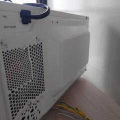 ツインバード フラット電子レンジ DR-D268KS型の画像