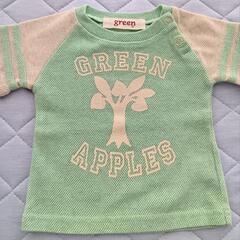 美品 70cm putiton  ライトグリーン Tシャツの画像