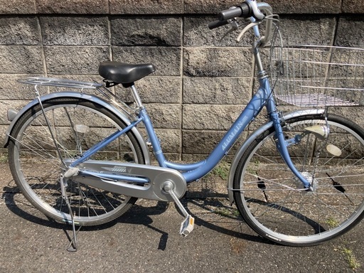 26インチ自転車】美品❗️内装3段変速LEDオートライト仕様軽量
