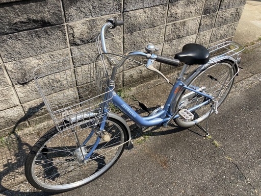 26インチ自転車】美品❗️内装3段変速LEDオートライト仕様軽量