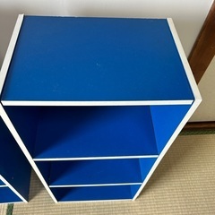 カラーボックス2つの画像