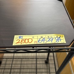 【スチールラック 2段】クリーニング済み【管理番号10108】町の画像
