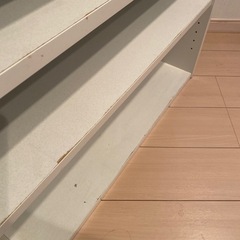 カウンター下収納★薄型収納★シェルフの画像