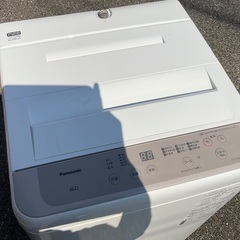 【RKGSE-347】特価！Panasonic/6kg/全自動洗濯機/NA-F60B14/中古品/2021年製/当社より近隣地域無料配達の画像