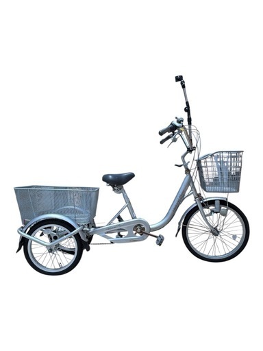 大人用三輪車　natural flow シルバー　