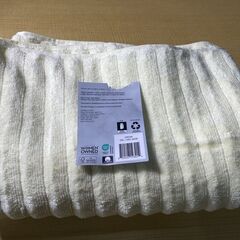 T213-69135/WELHOME バスタオル 76cm x 147cm　クリーム　柔らかく贅沢な質感　高い耐久性　500GSM　綿100%の画像