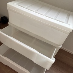 洋服用ケース　3段の画像