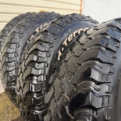 中古 WEDS KEELER 15×5.5J BFGoodrich Mud-Terrain 215/75R15の画像