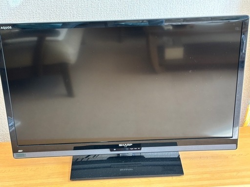 SHARPテレビ　40インチ　売れるまで値下げ SHARP AQUOS40インチ (am) 高砂のテレビ《液晶テレビ》の中古